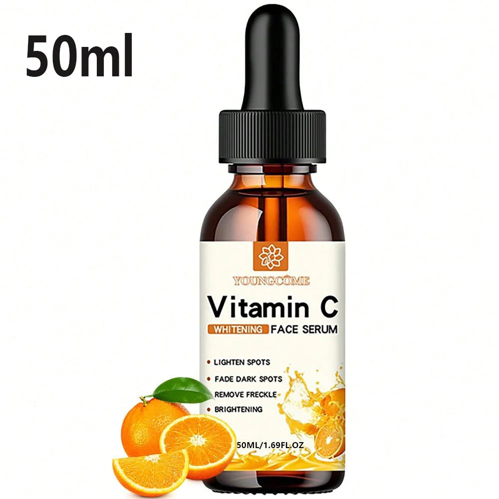 Vitamin C Facial Essence Contains Hyaluronic Acid Dark Spot Remover Moisturizing Repair Anti-Aging Essence Facial Skin Care 30Ml